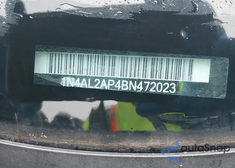 2011 Nissan Altima 2.5 S z USA, uszkodzony, nr VIN 1N4AL2AP4BN472023